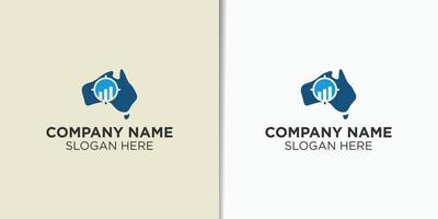 Australia economy logo vector, business logo template vector