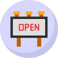 Open Vector Icon Design