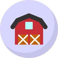 Barn Vector Icon Design