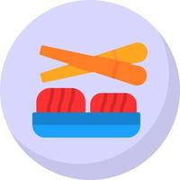 diseño de icono de vector de sushi