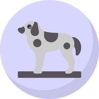 diseño de icono de vector de perro