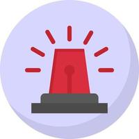 Security Alarm Vector Icon Design