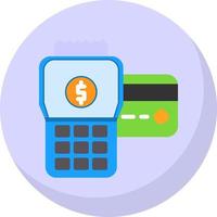 Pos Terminal Vector Icon Design