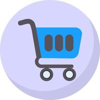 Trolley Vector Icon Design