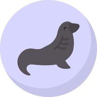 Seal Vector Icon Design