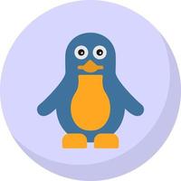 pingüino vector icono diseño