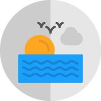 Ocean Vector Icon Design