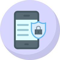 Cyber Security Vector Icon Design