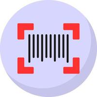 Barcode Scan Vector Icon Design