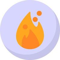 diseño de icono de vector de fuego