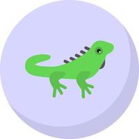 Iguana Vector Icon Design