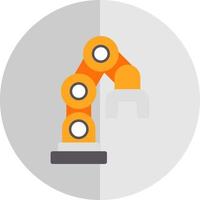 Robot Arm Vector Icon Design