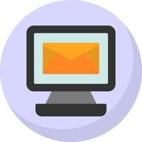 Electronic Mail Vector Icon Design