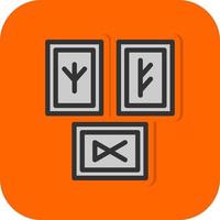 Runes Vector Icon Design