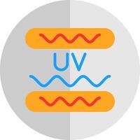 diseño de icono de vector ultravioleta