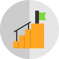 Stairs Vector Icon Design