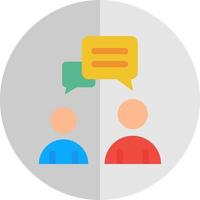 Conversation Vector Icon Design