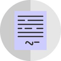 Signature Vector Icon Design