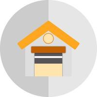 Warehouse Vector Icon Design