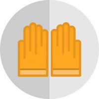 Hand Gloves Vector Icon Design