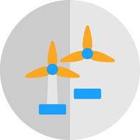 Windmill Vector Icon Design