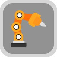 Robotic Arm Vector Icon Design