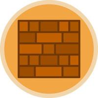 Brick Wall Vector Icon Design