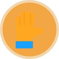 Glove Vector Icon Design