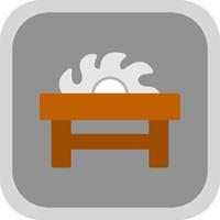 Table Saw Vector Icon Design