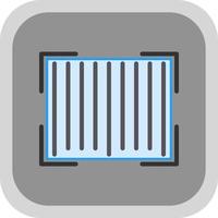 Bar Code Vector Icon Design