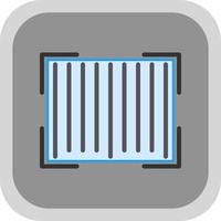 Bar Code Vector Icon Design