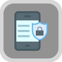 Cyber Security Vector Icon Design