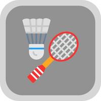 Badminton Vector Icon Design