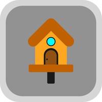 Bird House Vector Icon Design