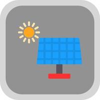 Solar Panel Vector Icon Design