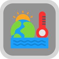 Global Warming Vector Icon Design