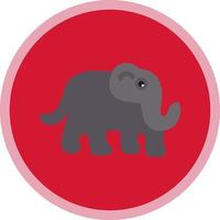 diseño de icono de vector de mamut