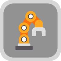 Robot Arm Vector Icon Design