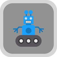 Robot Arm Vector Icon Design