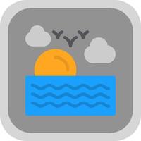 Ocean Vector Icon Design