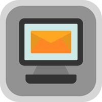 Electronic Mail Vector Icon Design