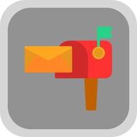 Mailbox Vector Icon Design