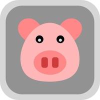 Pig Vector Icon Design