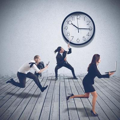 Working at full speed