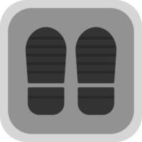 Footsteps Vector Icon Design