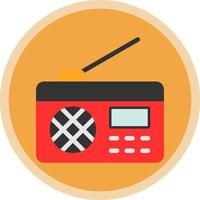 diseño de icono de vector de radio