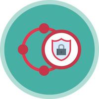 Private Network Vector Icon Design