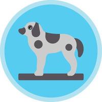 diseño de icono de vector de perro