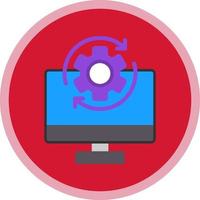 Operational SYstem Vector Icon Design