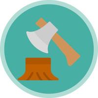 Deforestation Vector Icon Design